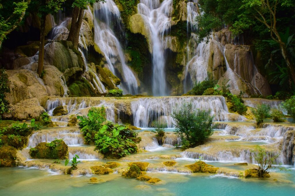Laos Travel Guide: The Kind of Trip That Stays With You kuang si waterfalls