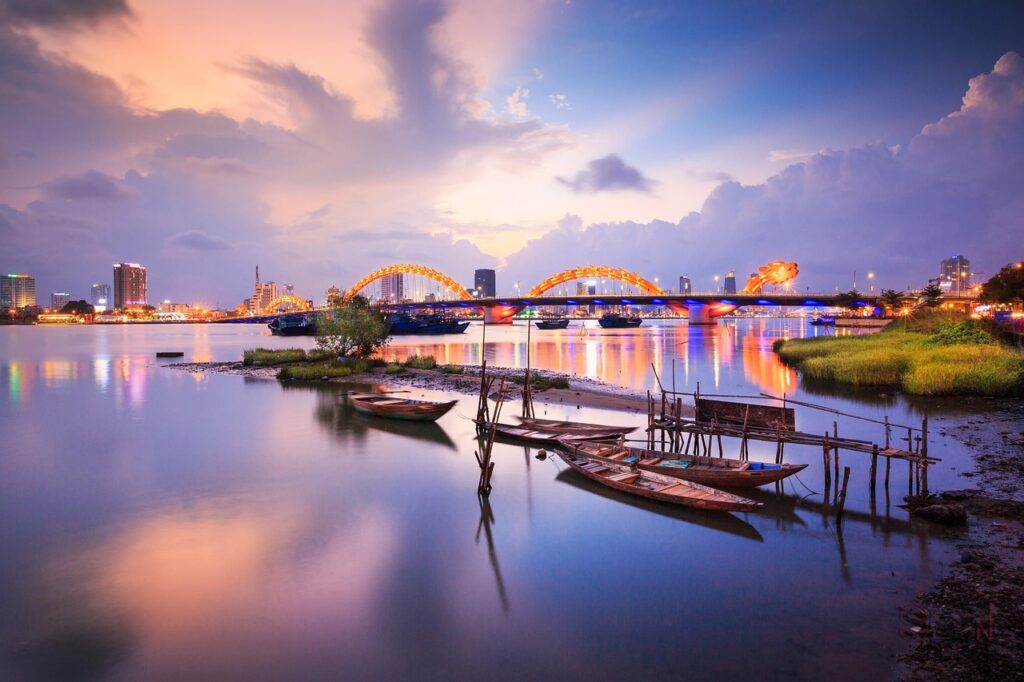 Central Vietnam Travel Guide: Best Places, Food & Tips dragon bridge, da nang