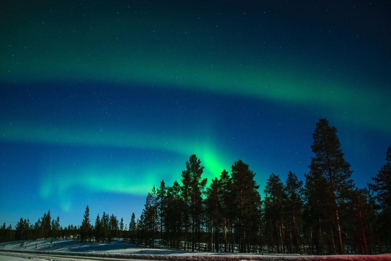 Aurora in Inari, Finland
